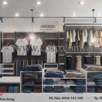 Thiết kế shop cửa hàng thời trang Sen's House anh Khôi - TP. HCM